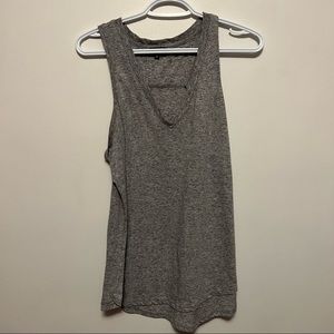 Tank large casual v neck